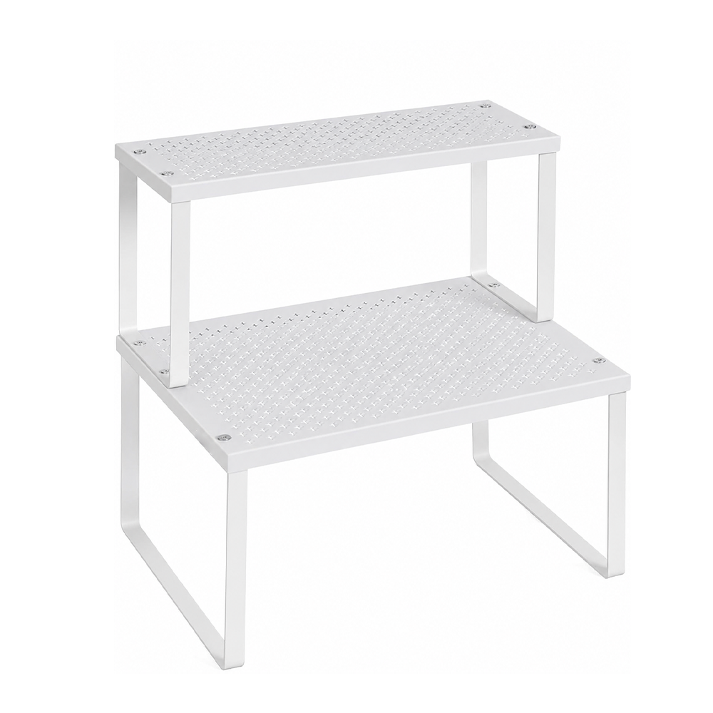 s-zoom.filetakealot-103061036-1.png Tiered Organizer Storage Rack Home Kitchen Cabinet Storage Shelf - Image 1