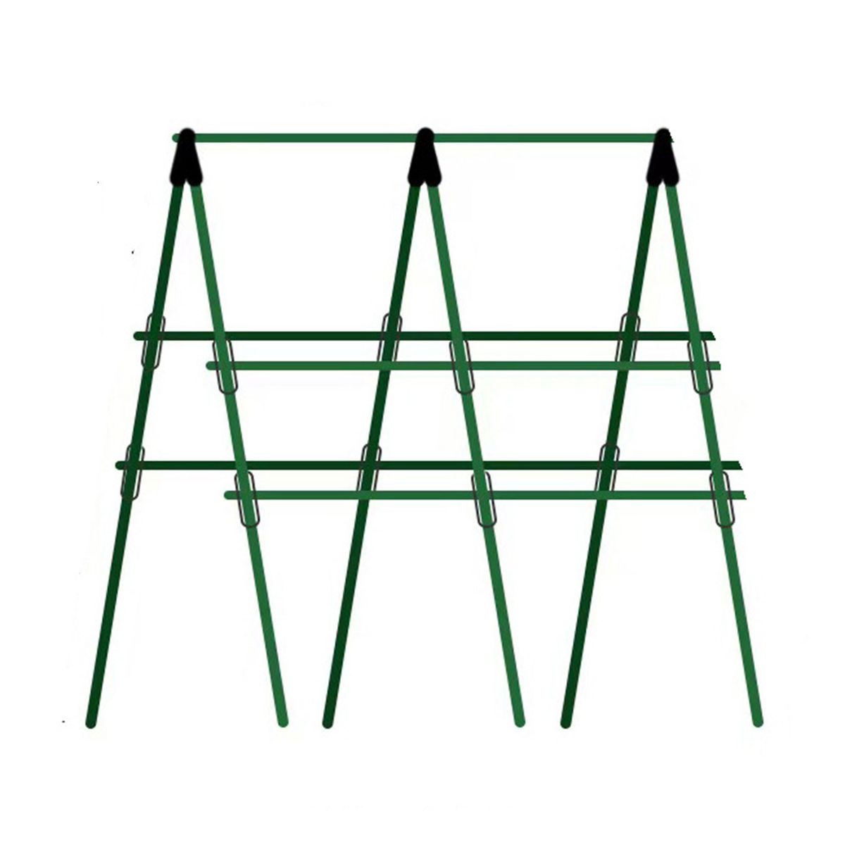 s-zoom.filetakealot-103108573-1.jpg 1.2x1.6M Metal Plant Climbing Support Rack Trellis Frame Net Graden Yard - Image 1