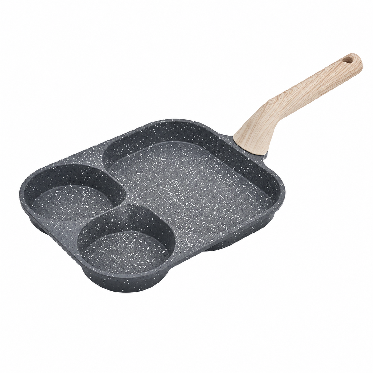 s-zoom.filetakealot-103133136-1.png Synaore 3-in-1 Sectional Non-Stick Breakfast Frying Pan 40.5x19.5cm - Image 1