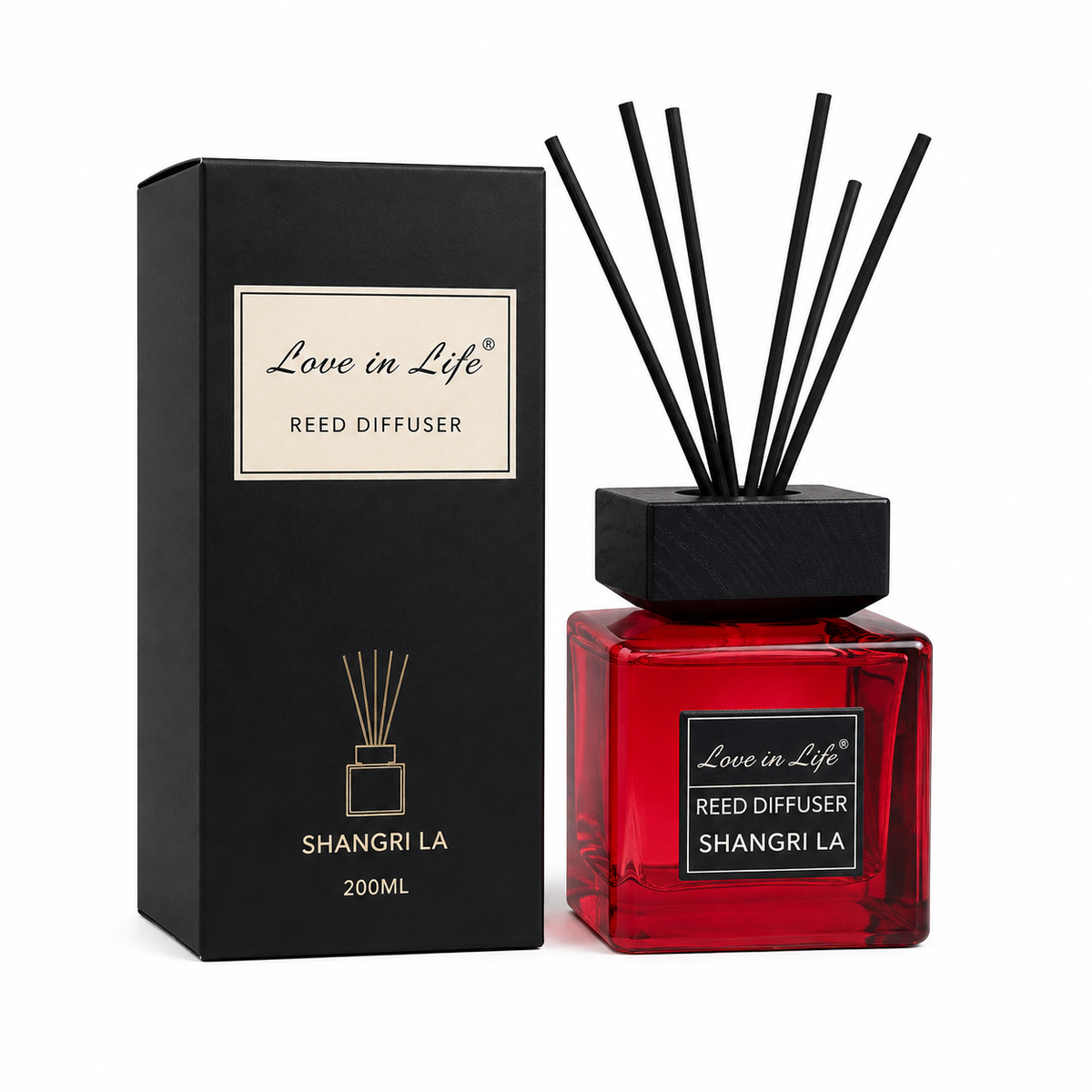 s-zoom.filetakealot-103277409-1.png Reed Diffuser Shangri- La Scent, 200ml Home Fragrance - Image 1