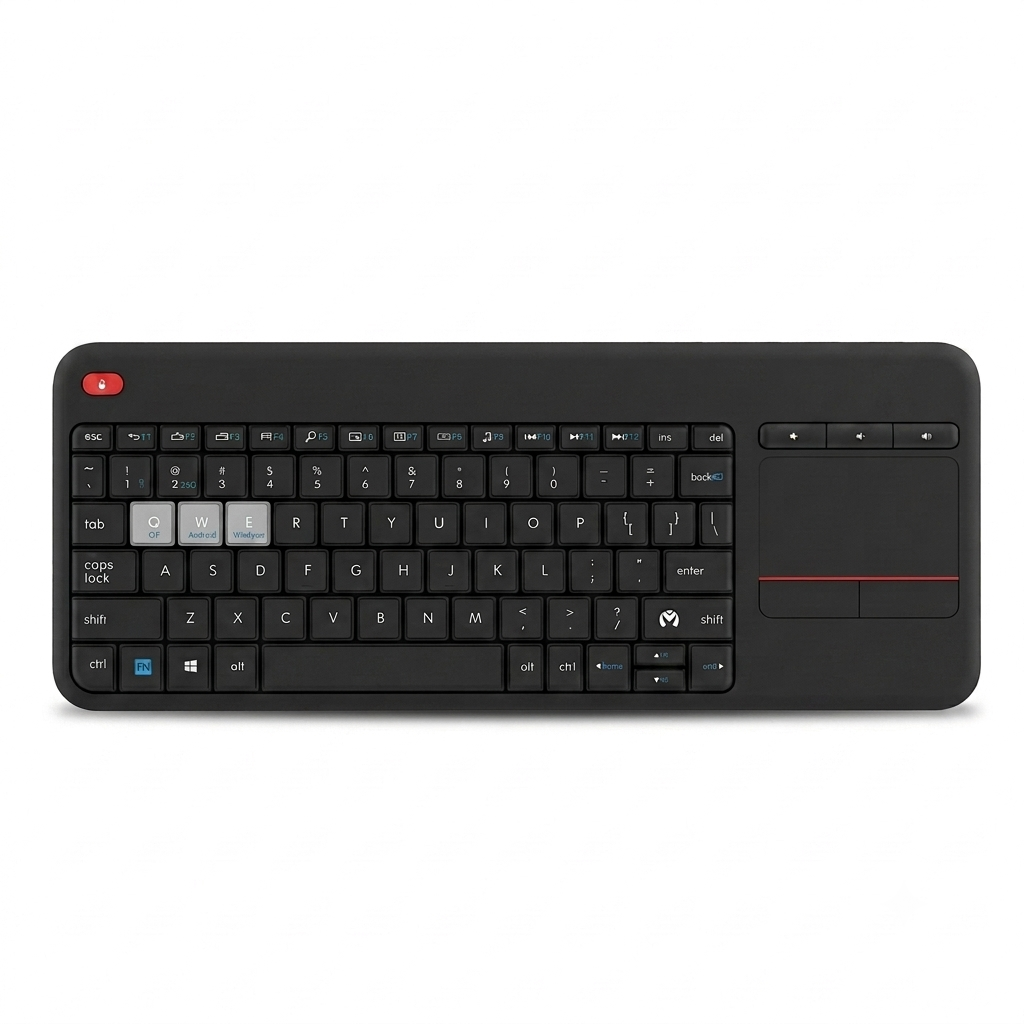 s-zoom.filetakealot-103291865-1.png Wireless Keyboard with Touchpad - Portable Bluetooth Keyboard for Laptops - Image 1