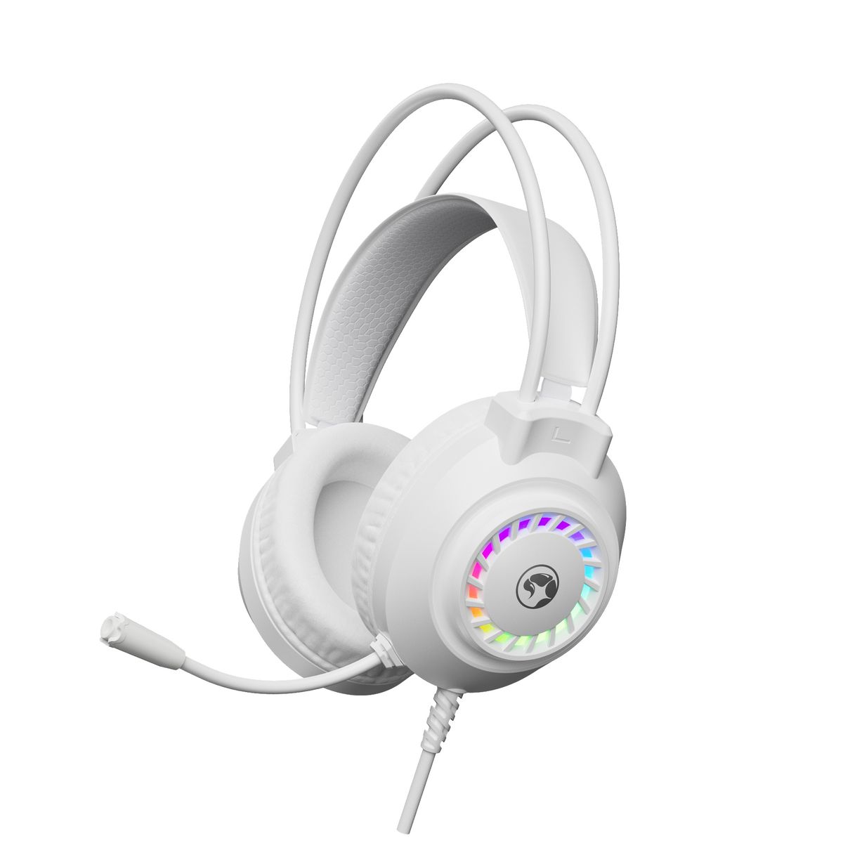 s-zoom.filetakealot-103314783-1.jpg Marvo Akari 50 Wired Gaming Headset - White - Image 1
