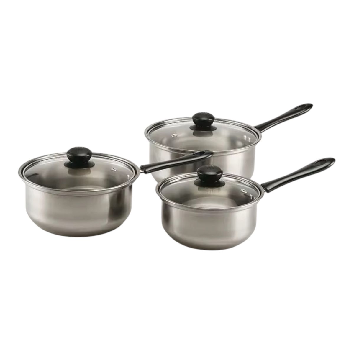 s-zoom.filetakealot-103315371-1.jpg 3 Piece Stainless Steel Sauce Pan Set-CFB-80 - Image 1