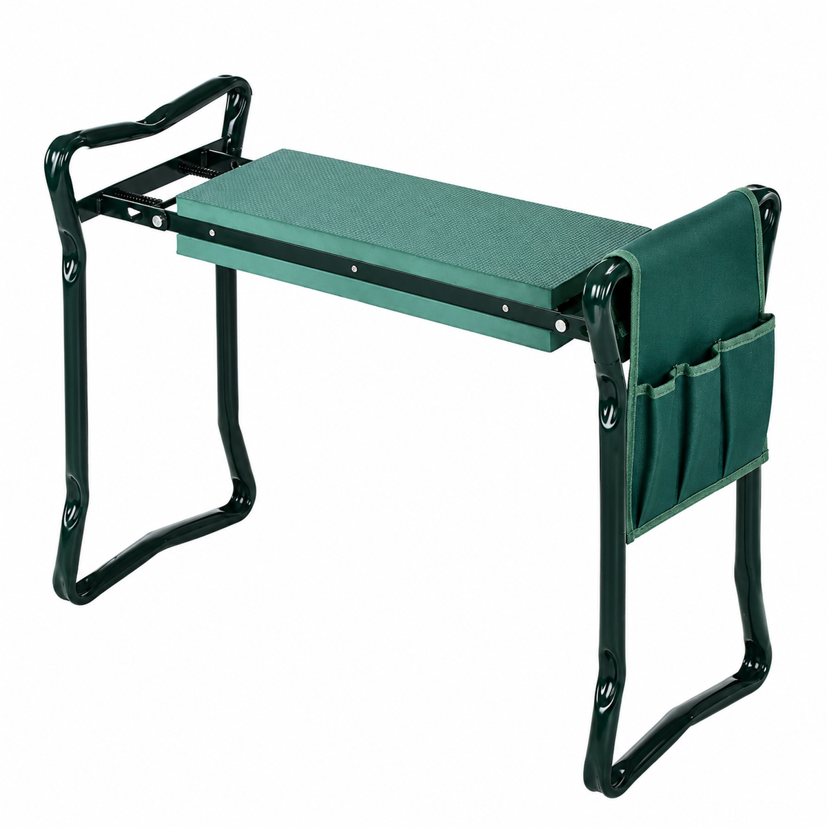 s-zoom.filetakealot-103318311-1.png Heavy-Duty Foldable Garden Kneeler and Seat with EVA Pad & Tool Pouch - Image 1