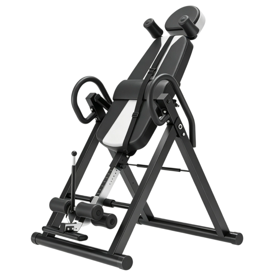 s-zoom.filetakealot-103331561-1.png Home Inversion Fitness Machine with Ankle Lock, Shoulder Pads & Stable Base - Image 1