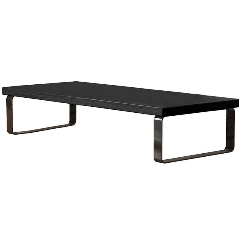 s-zoom.filetakealot-103347031-1.jpg 40x20cm Multi-Purpose Wood Monitor Riser Stand for Tablet Laptop - Black - Image 1