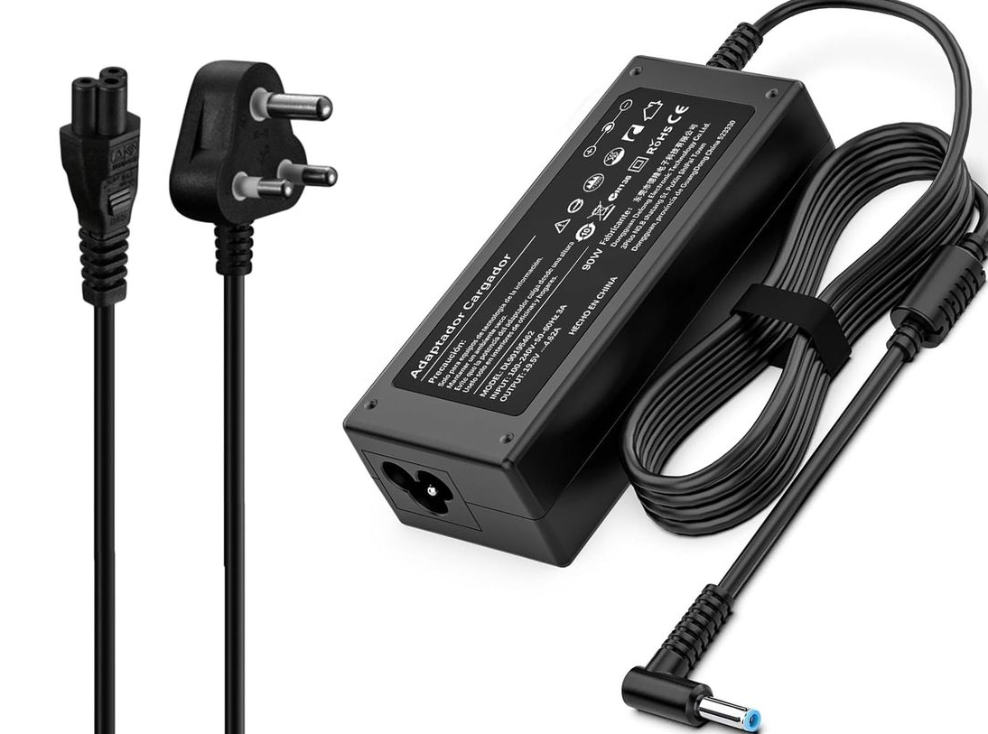 s-zoom.filetakealot-103349548-1.png 65 Watt AC Laptop Charger Compatible with HP 19.5V 3.33A 4.5x3.0mm Blue Pin - Image 1