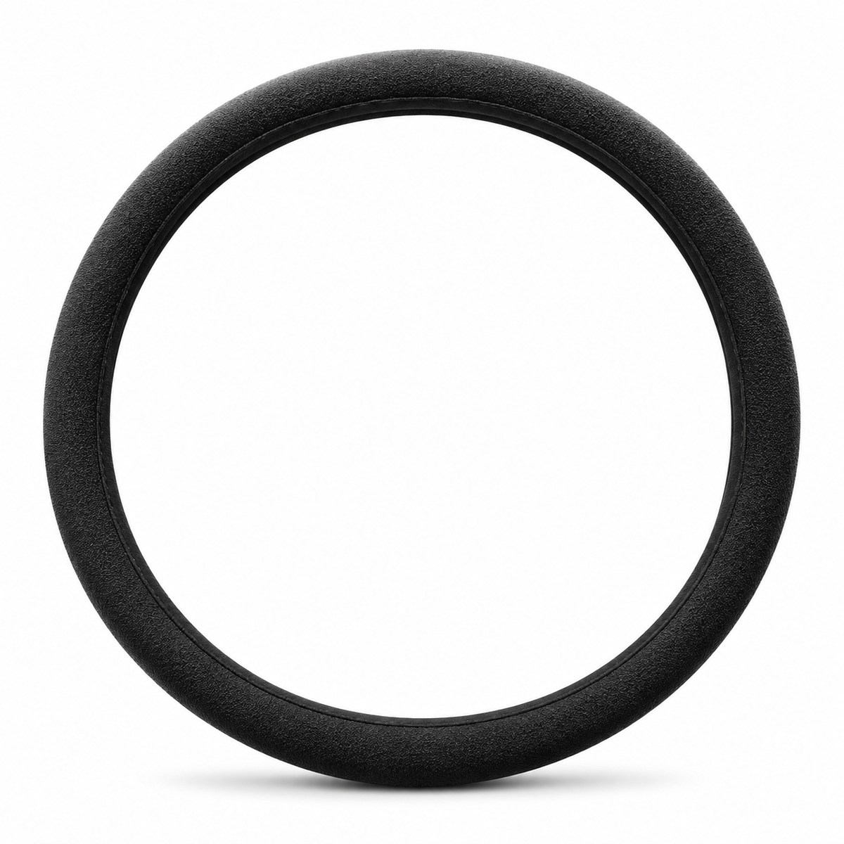 s-zoom.filetakealot-103357832-1.png Black Silicone Steering Wheel Cover Compatible With 33-40 cm Car Wheels - Image 1