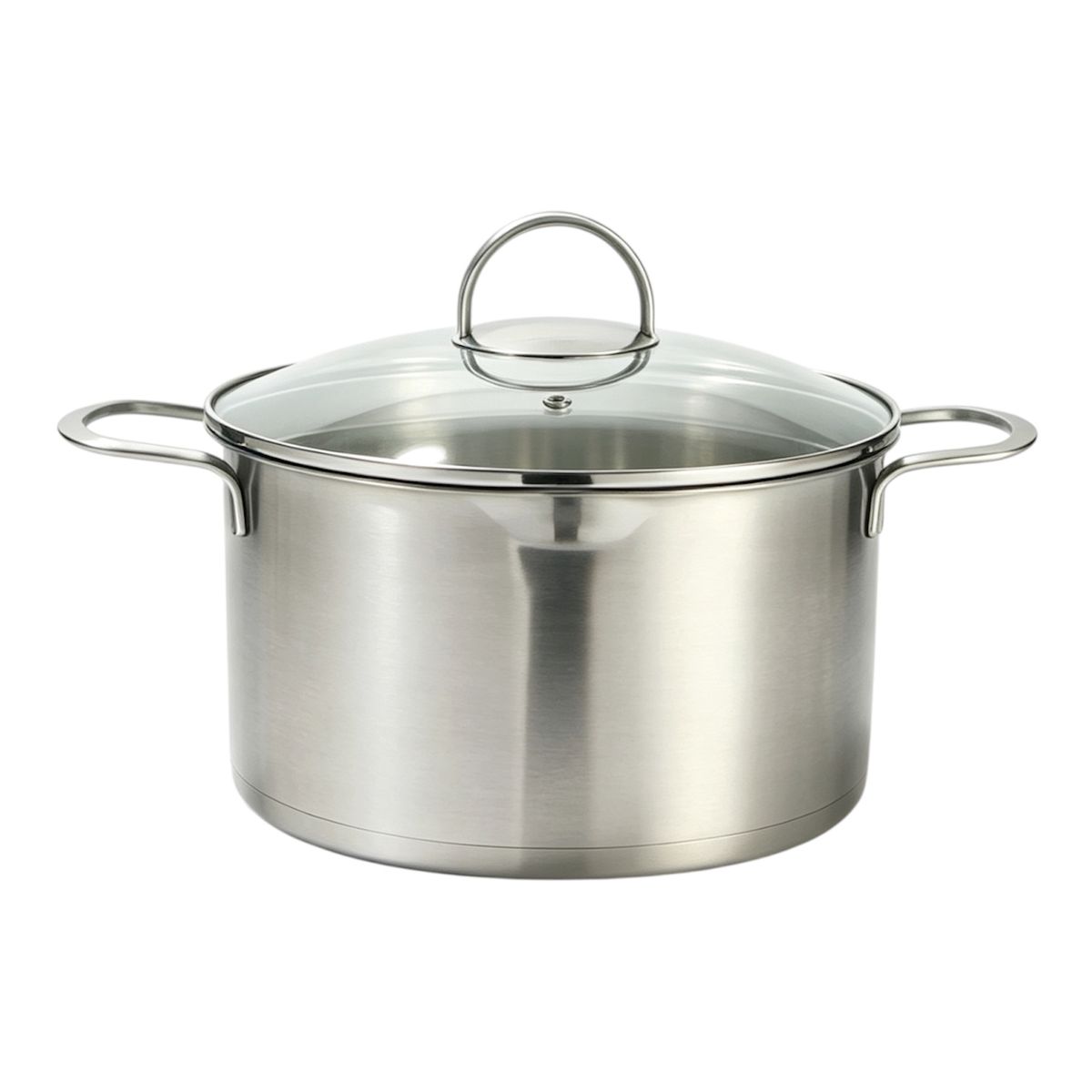 s-zoom.filetakealot-103363708-1.jpg Danny Home 4.7 L Stainless Steel Casserole with Lid 22cm-DH11-22 - Image 1