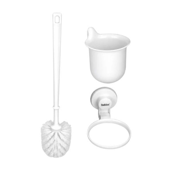s-zoom.filetakealot-103381280-1.png Suction Cup Toilet Brush Set Wall-Mounted Loo Brush - Image 1
