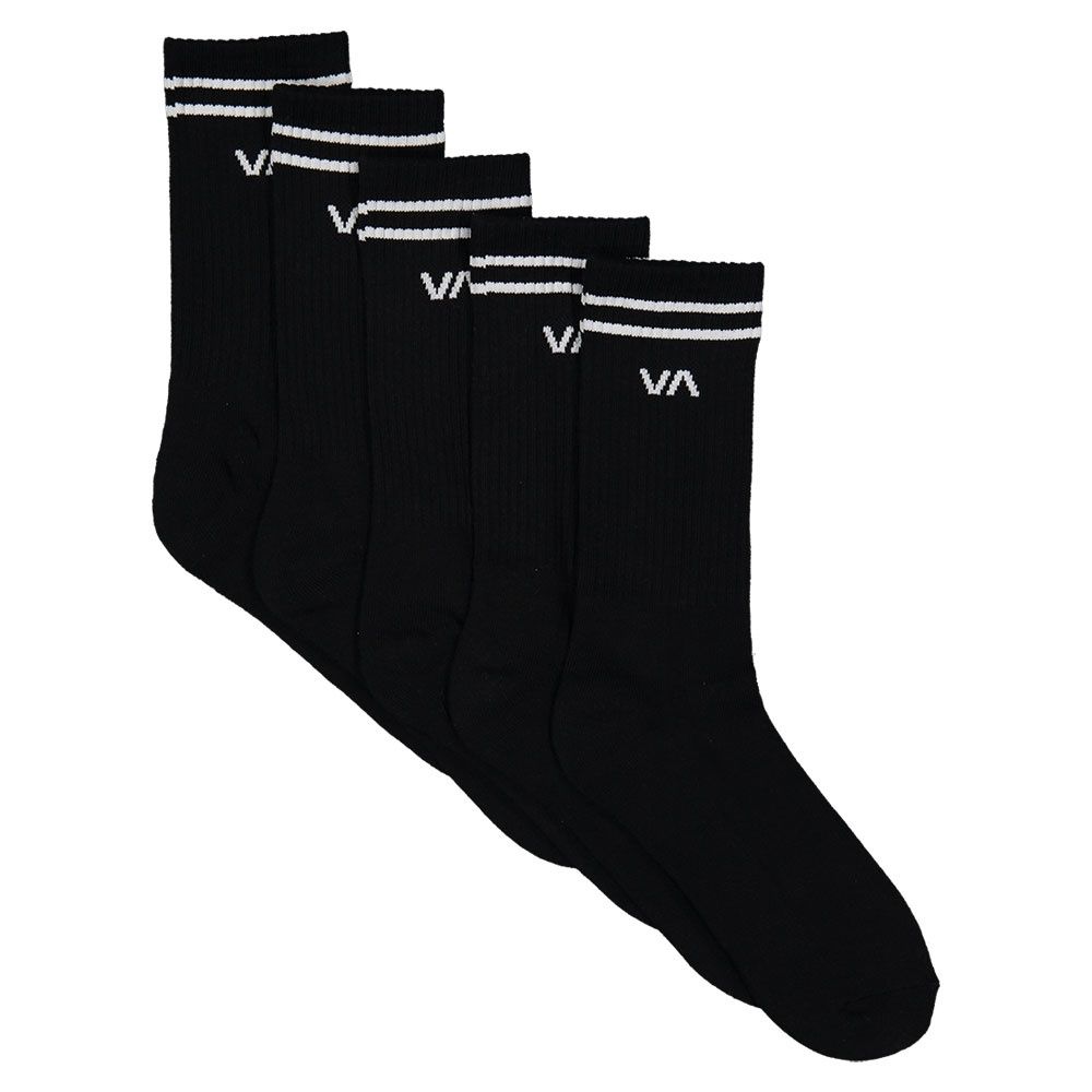 s-zoom.filetakealot-103422984-1.jpg RVCA Men's Union Sock III - 5 Pack - Image 1