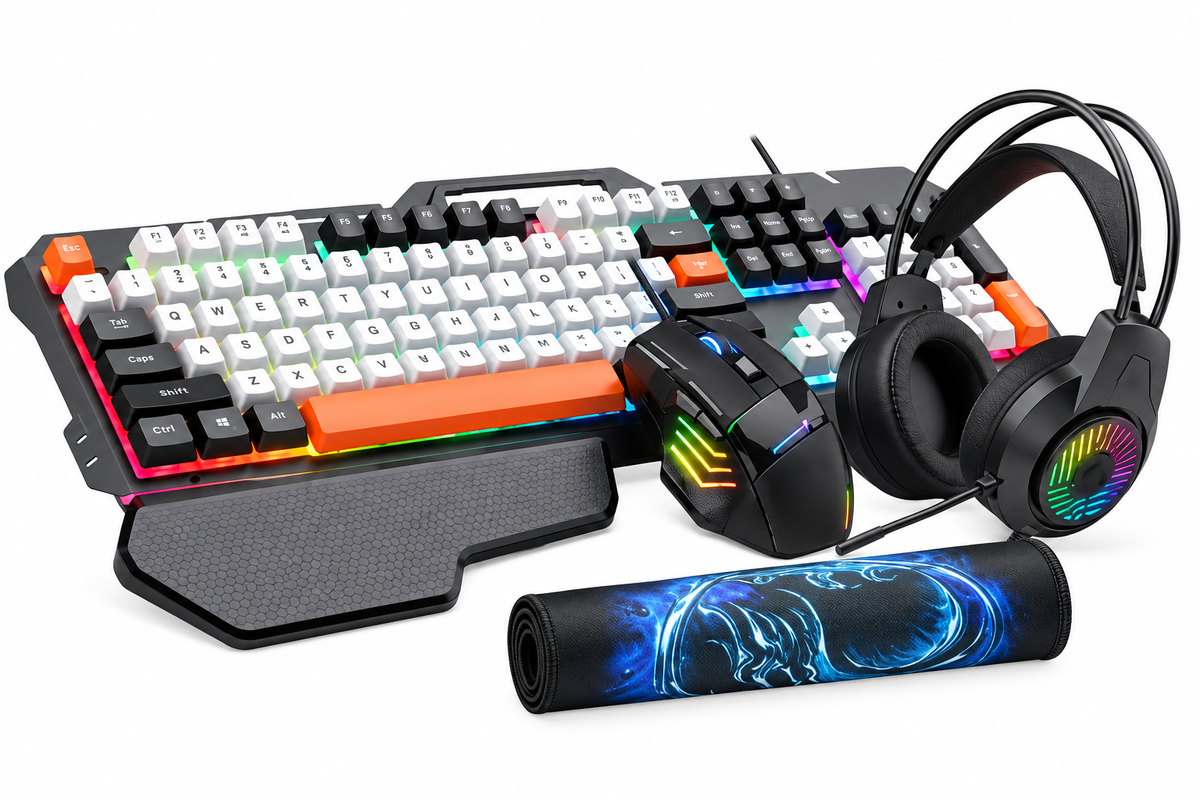 s-zoom.filetakealot-103502603-1.png 4-in-1 RGB Gaming Keyboard, Mouse, Headset & Mouse Pad Combo - Mechanical - Image 1
