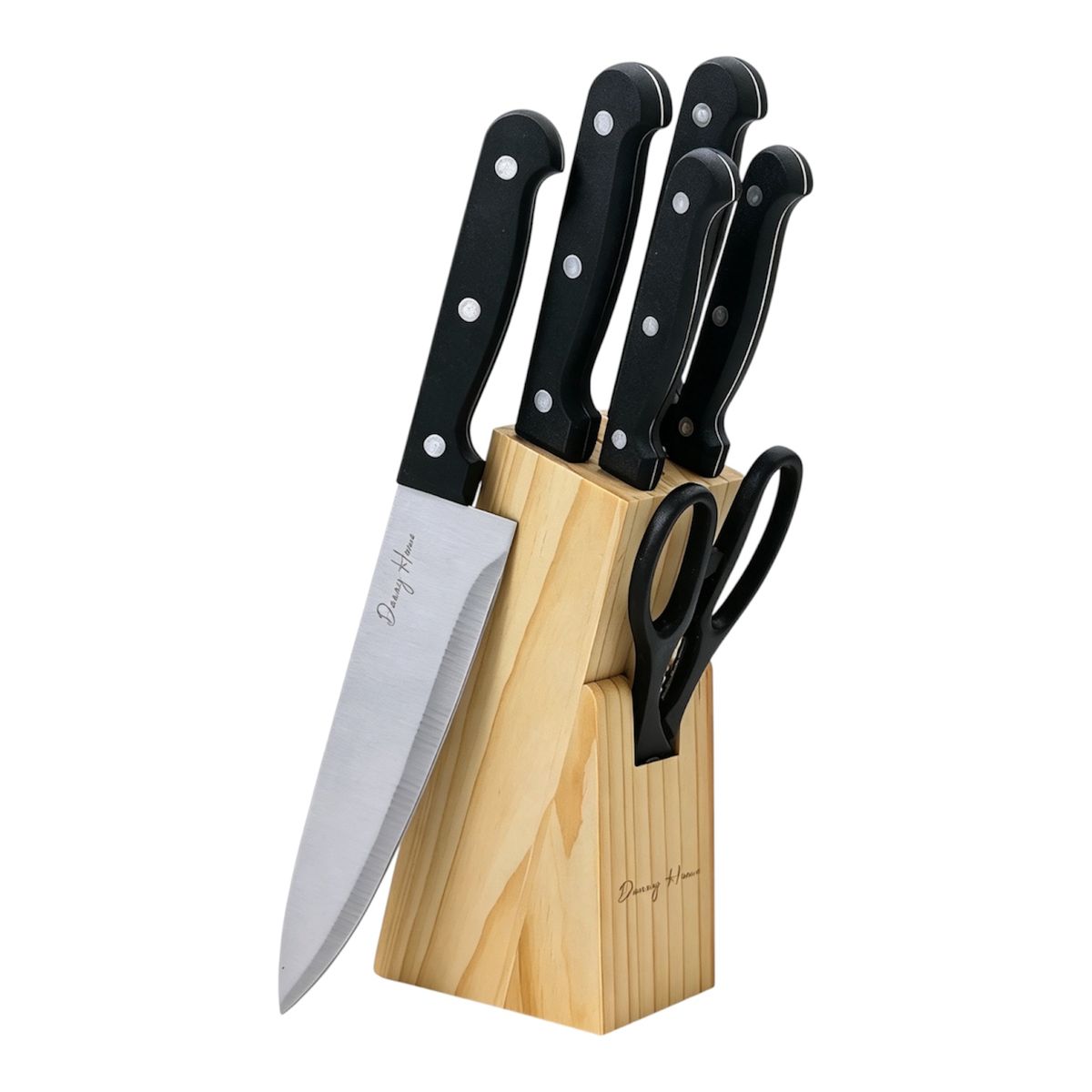 s-zoom.filetakealot-103510493-1.jpg Danny Home Kitchen Knife-7Pcs Set-DH4439 - Image 1