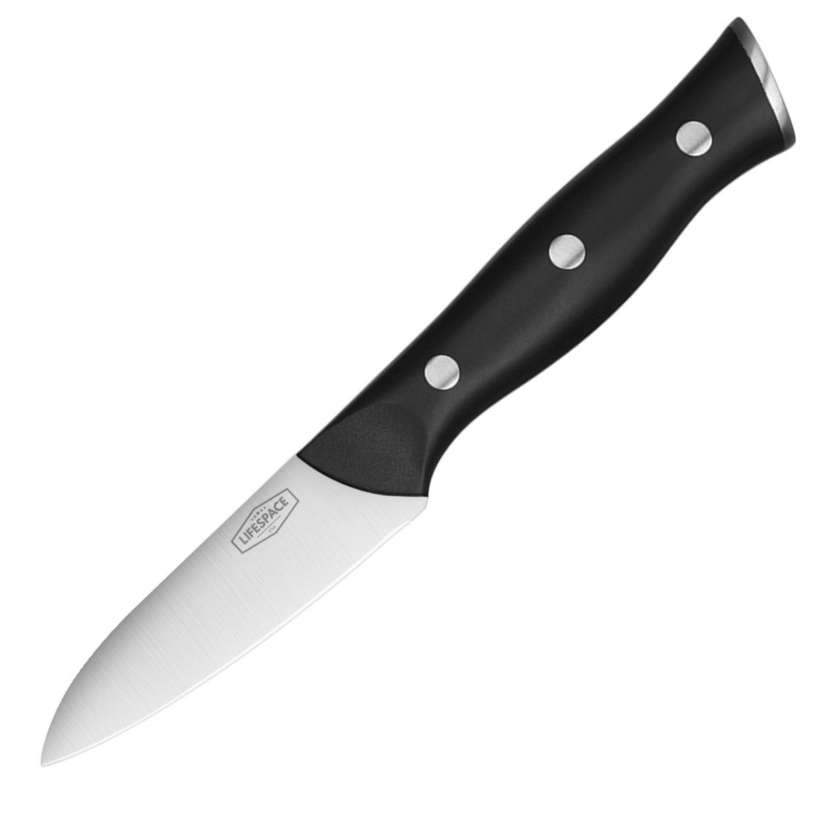 s-zoom.filetakealot-103585289-1.jpg Lifespace 3.5" Stainless Steel Paring and Kitchen Utility Knife - Image 1