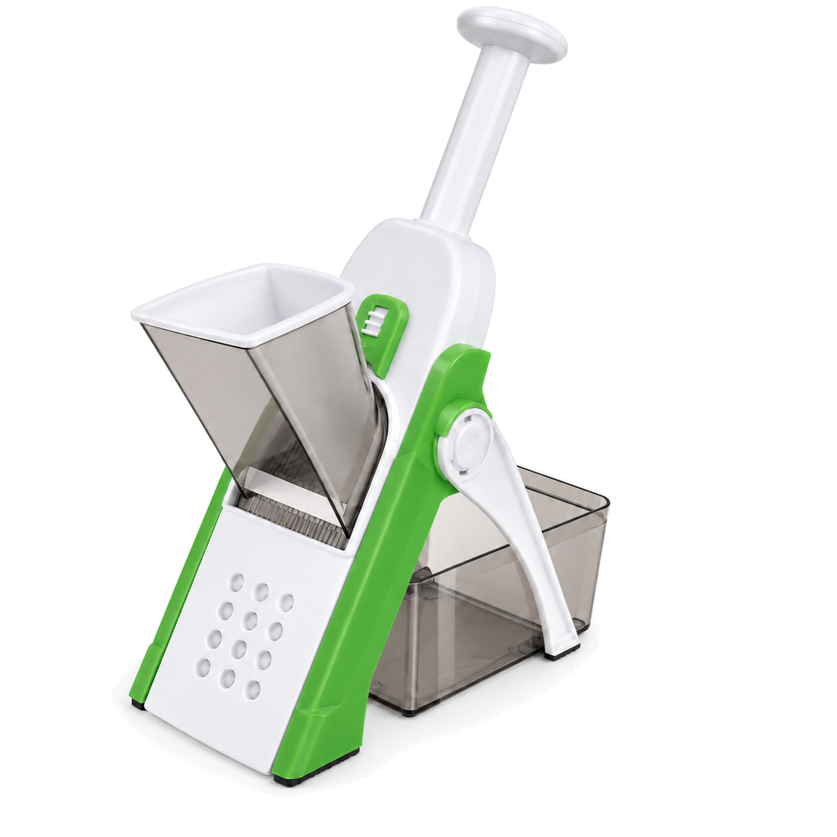 s-zoom.filetakealot-103585529-1.png Vegetable Slicer & Grater Spring-Assisted, 8 Thickness Settings - Image 1