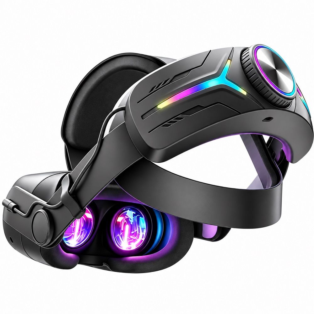 s-zoom.filetakealot-103605467-1.jpg 12000mAh Battery Head Strap Compatible with Meta/Oculus Quest 3/3S - Image 1