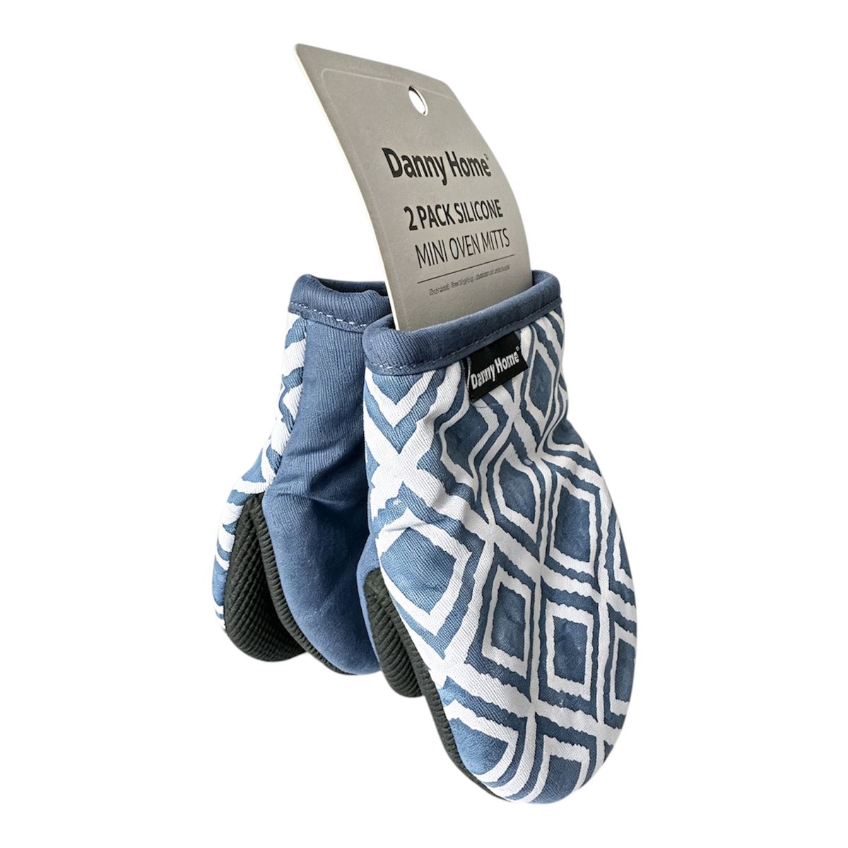 s-zoom.filetakealot-103627238-1.jpg Danny Home 2 Pack Silicone Mini Oven Mitts 13.97x19.05cm-KG01-03 - Image 1