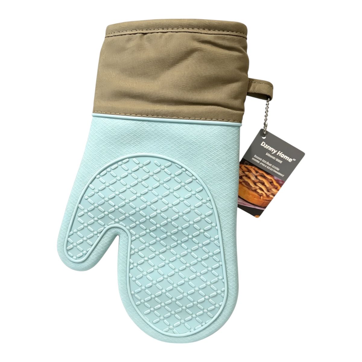 s-zoom.filetakealot-103627257-1.jpg Danny Home Soft-Grip Silicone Oven Mitts-DH0713 - Image 1