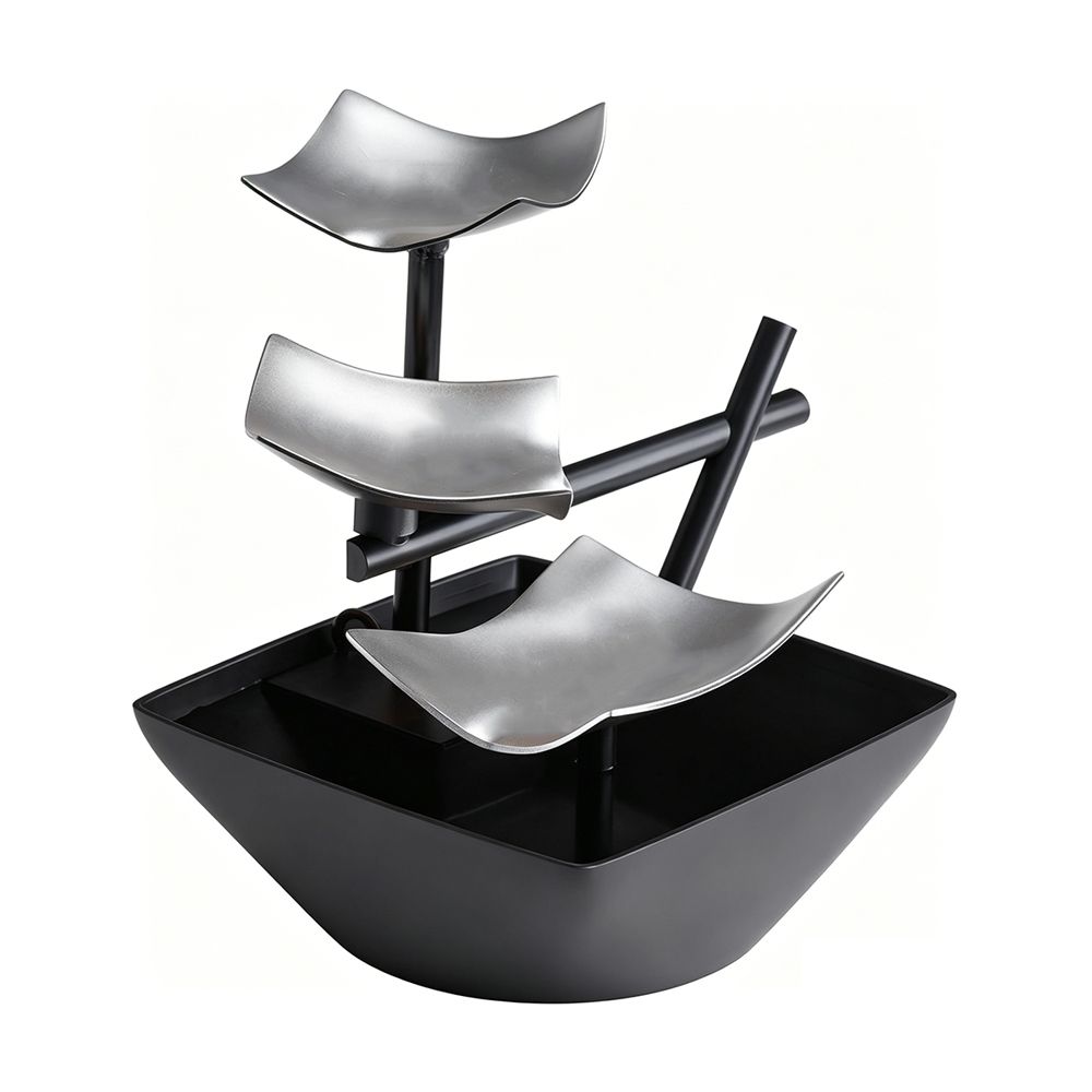 s-zoom.filetakealot-103634057-1.jpg Tabletop Water Fountain, Home Décor Soothing Sound Machine - Image 1