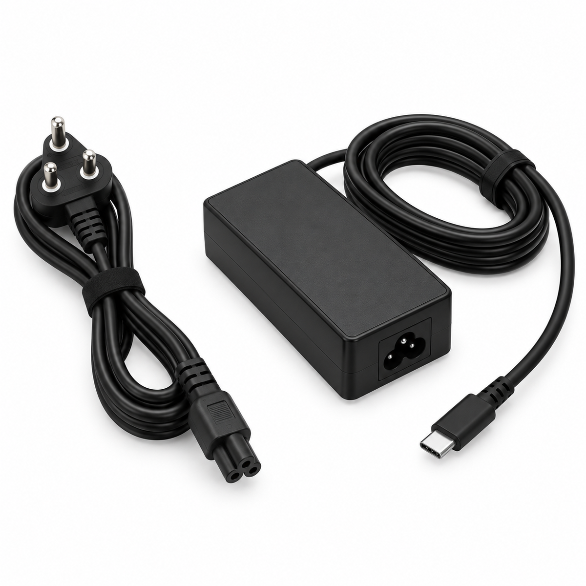 s-zoom.filetakealot-103764620-1.png TECHTRAIL 65W USB-C Laptop Charger Power Adapter with Type-C Cable - Image 1
