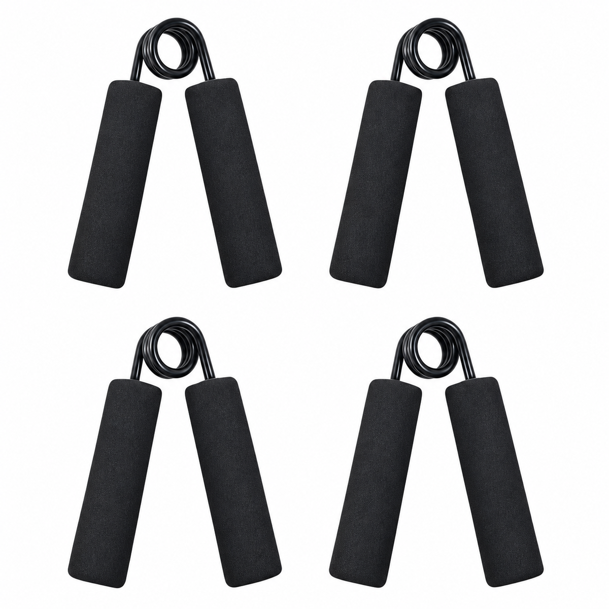s-zoom.filetakealot-103851095-1.png XELVORI Hand Grip Strengthener 4-Pack - 50LB Each with Alloy Handles - Image 1