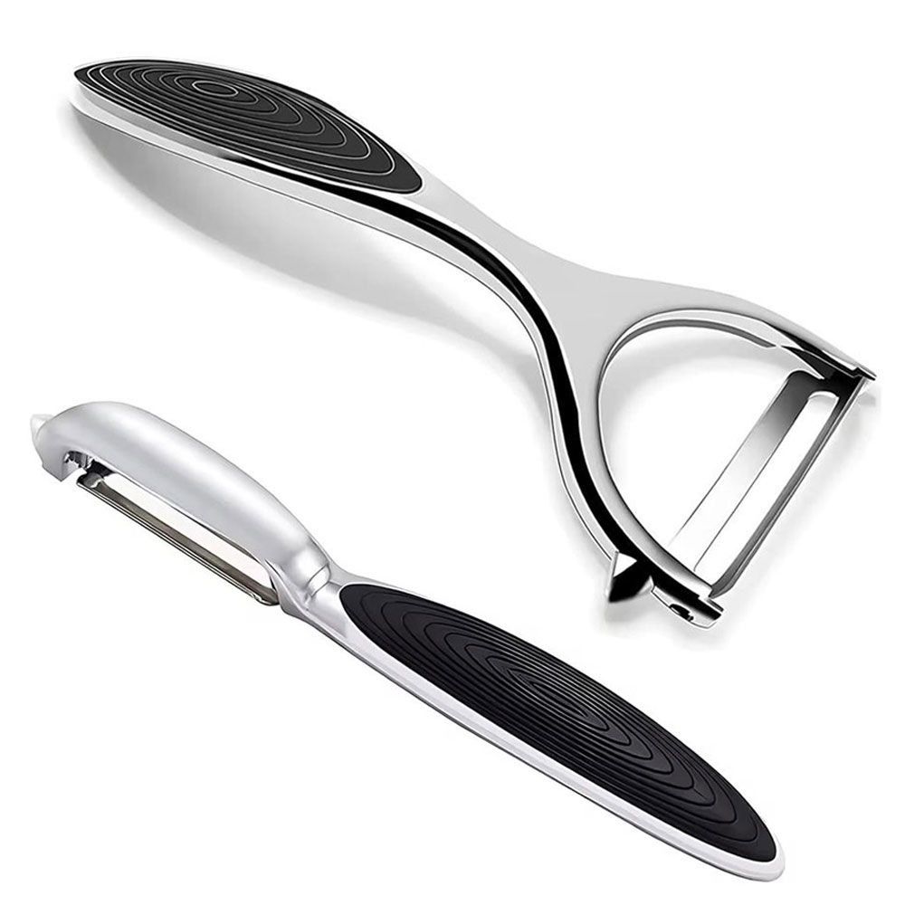 s-zoom.filetakealot-103872483-1.jpg Vegetable & Fruit Peeler - Ultra Sharp Stainless Steel Peeler - Set of 2 - Image 1
