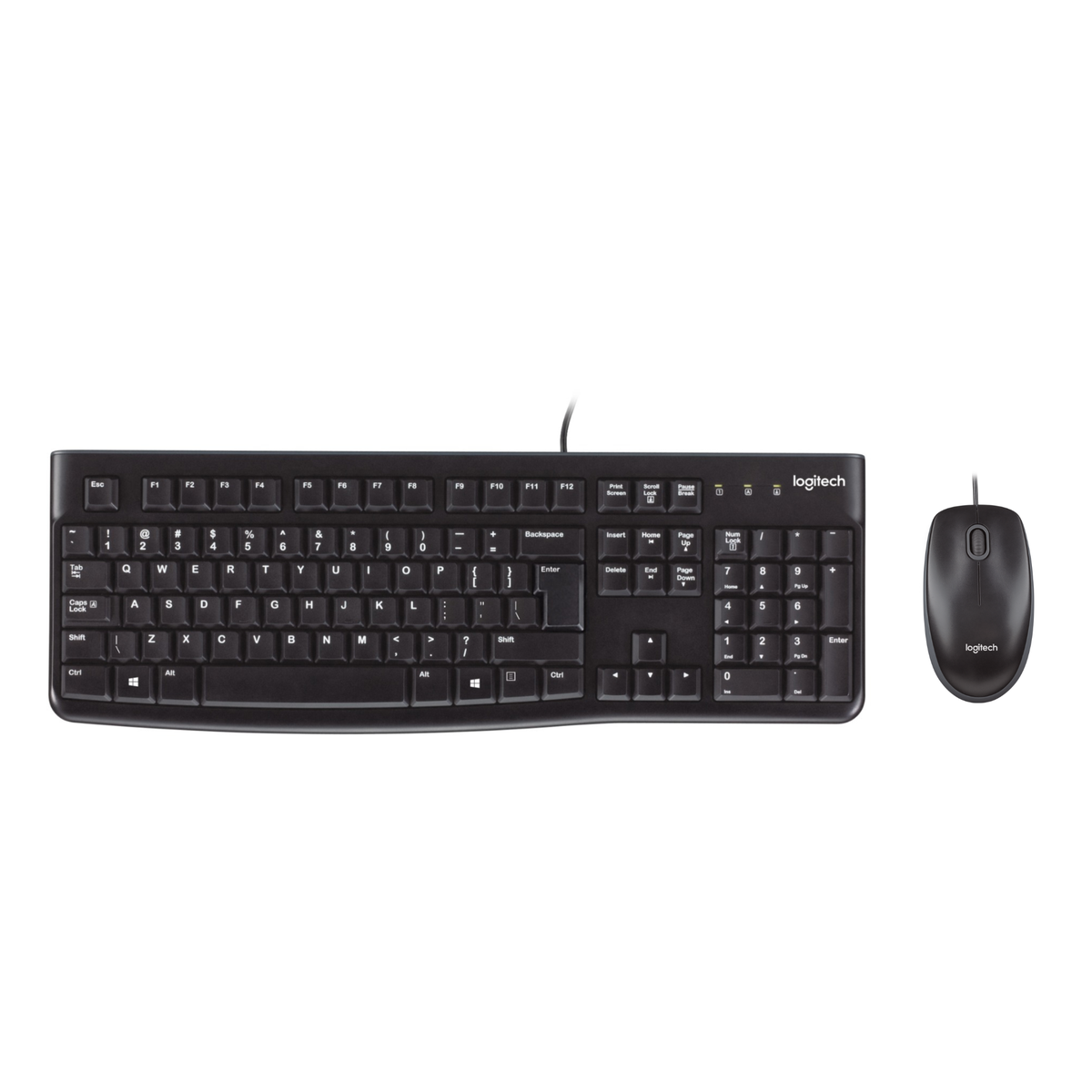 s-zoom.filetakealot-12183301-1.png Logitech MK120 Wired Keyboard and Mouse With Whisper Quiet Keys - Black - Image 1