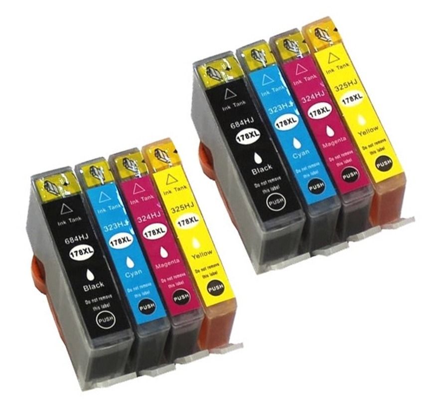 s-zoom.filetakealot-43680420-1.jpg HP 178XL / CB316HE / CB323HE / CB324HE / CB325HE Multipack x 2 - Compatible - Image 1
