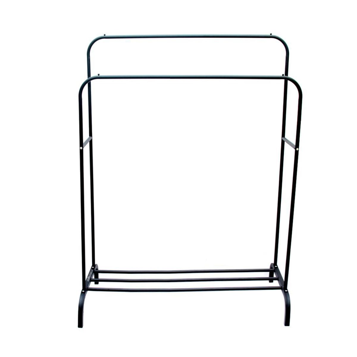 s-zoom.filetakealot-66167037-1.jpg DIY Garment Rack Metal Double Rails Clothes Rack Organizer - Image 1