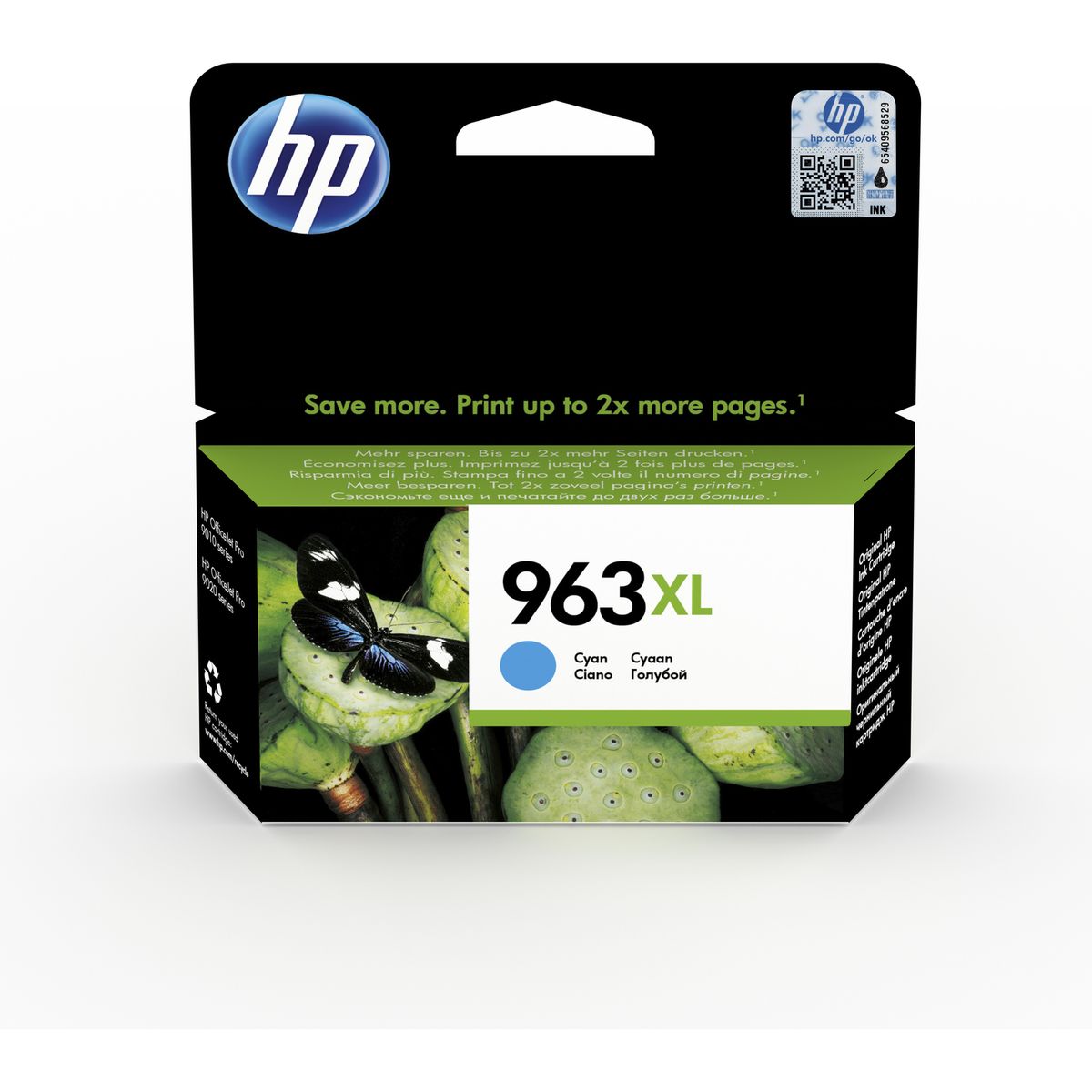s-zoom.filetakealot-68792852-1.jpg HP 963XL High Yield Cyan Original Ink Cartridge - Image 1