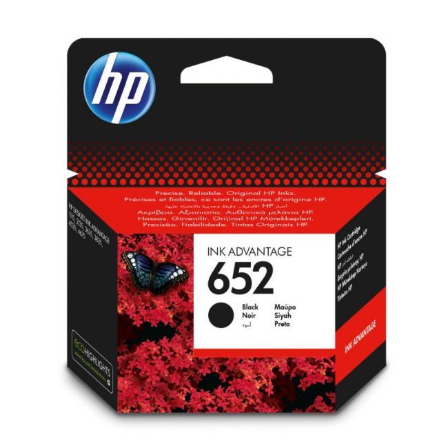 s-zoom.filetakealot-70337265-1.jpg HP 652 Original Black Ink Cartridge - Image 1