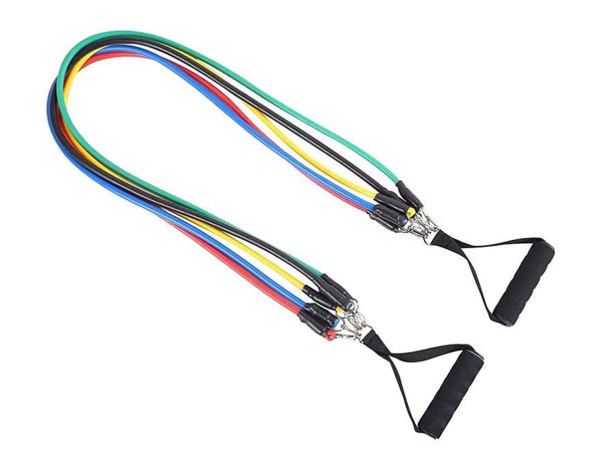 s-zoom.filetakealot-70679830-1.jpg 11Pcs Set Latex Resistance Bands Elastic Bands Fitness Equipment - Image 1