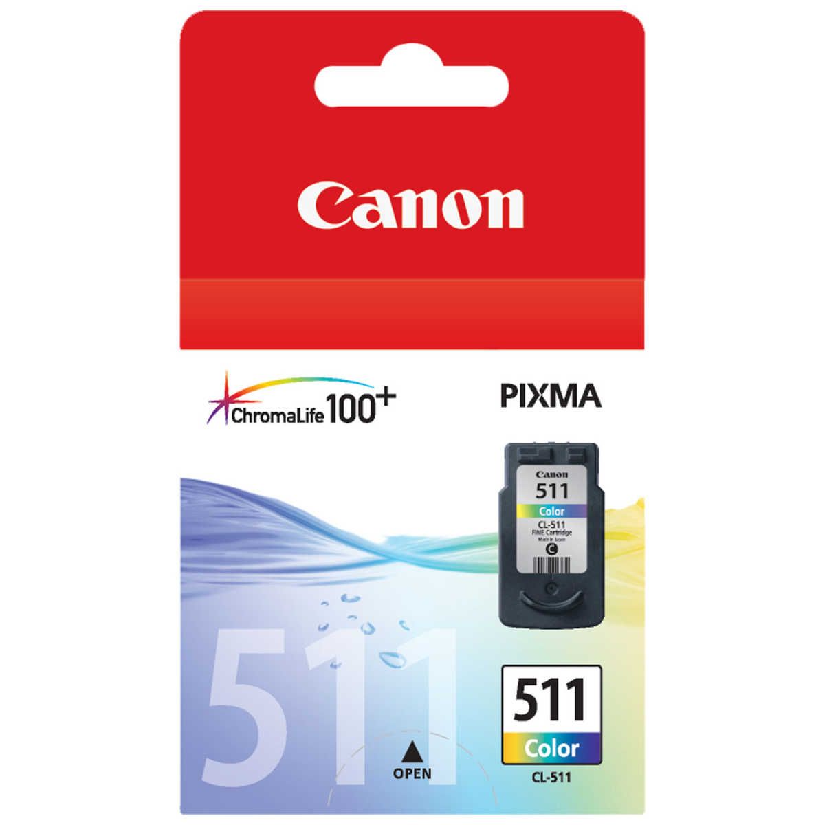 s-zoom.filetakealot-71187830-1.jpg Canon CL-511 Original Tri-Colour Ink Cartridge - Image 1