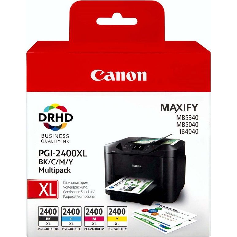 s-zoom.filetakealot-71189481-1.jpg Canon PGI-2400XL Original MULTIPACK Blk, C, M, Y Ink cartridge - Image 1