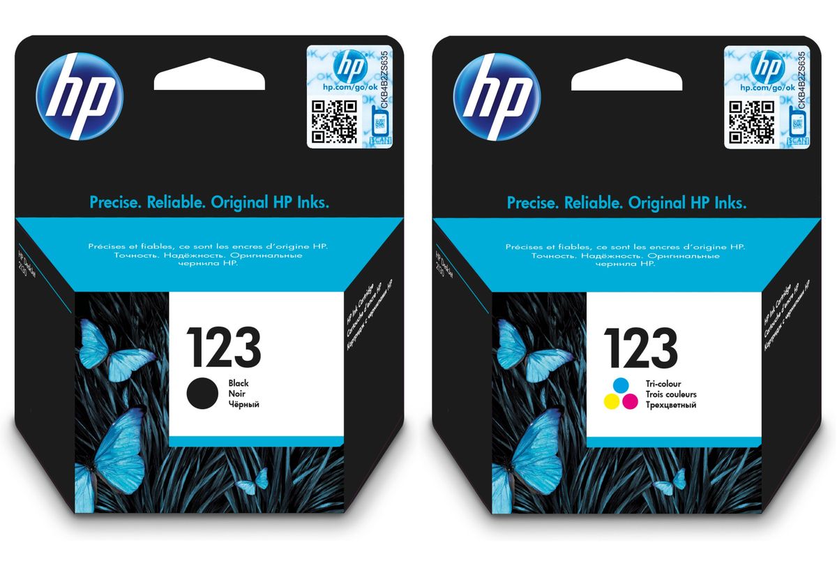 s-zoom.filetakealot-72110796-1.jpg HP 123 Ink Bundle - HP 123 Black and Colour Original Ink Cartridge - Image 1