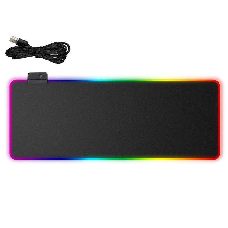 s-zoom.filetakealot-72180685-1.jpg RGB Colourful Gaming Mouse Pad - Extra Large - Black - Image 1