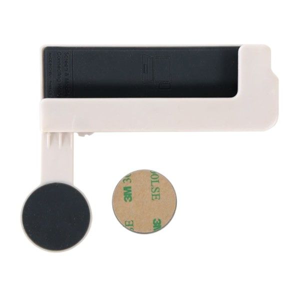 s-zoom.filetakealot-72762384-1.jpg Larry's Magnetic Mobile Laptop Screen Mount - White - Image 1