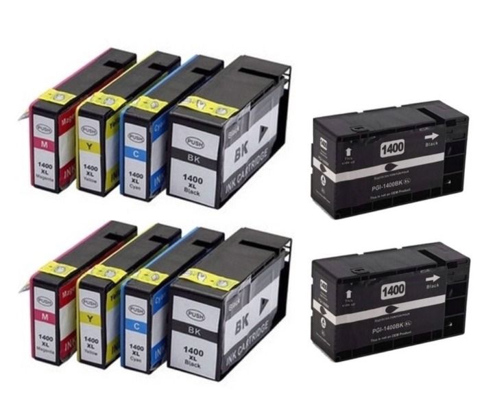 s-zoom.filetakealot-72871183-1.jpg Canon 1400XL / 1400 Twin Multipack + 2 x Extra Black - Compatible - Image 1