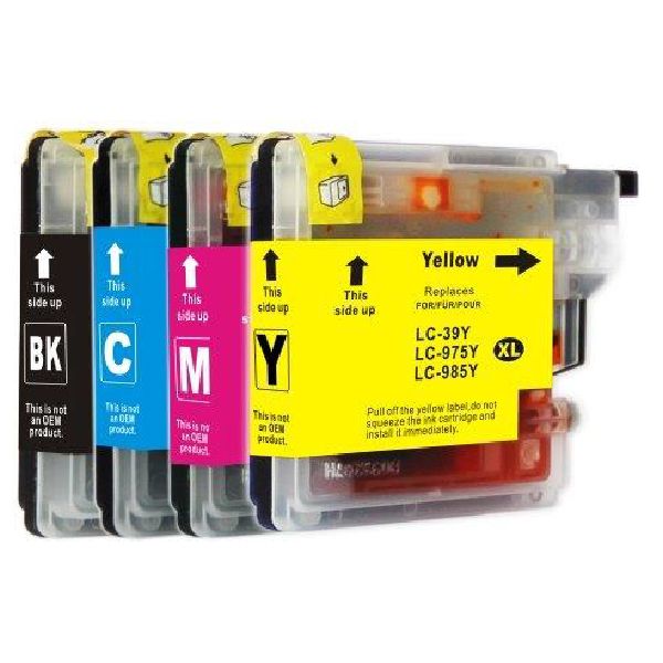 s-zoom.filetakealot-73505218-1.jpg LC39 Black / Yellow / Magenta / Cyan - Brother Compatible Ink Cartridge - Image 1