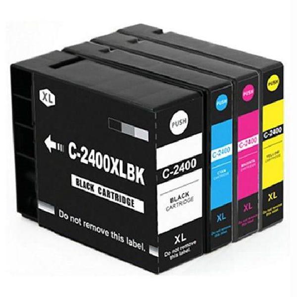 s-zoom.filetakealot-73505253-1.jpg PGI2400 XL Black / Yellow / Cyan / Magenta - Canon Compatible Ink Cartridge - Image 1