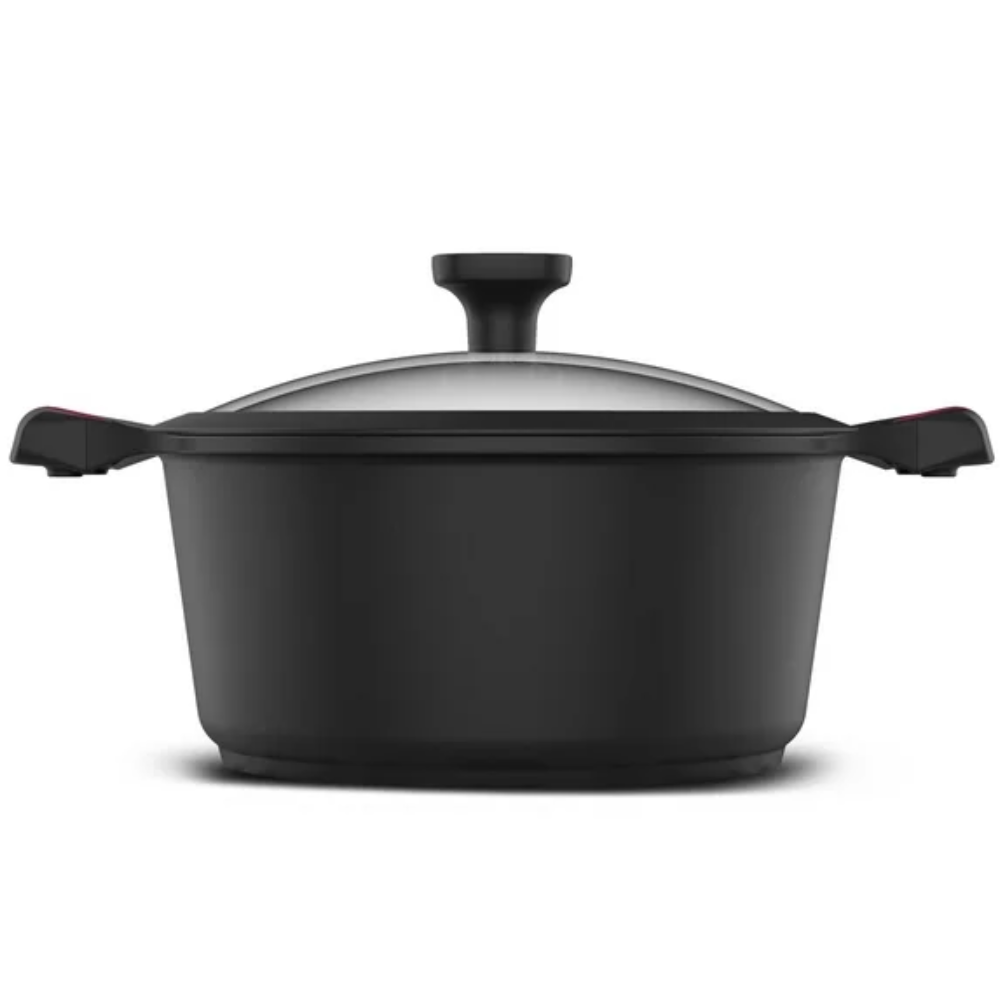 s-zoom.filetakealot-90144984-1.png Taurus Pot Cast Aluminium Black 2.4L "Great Moments - Cacerola 20cm" - Image 1