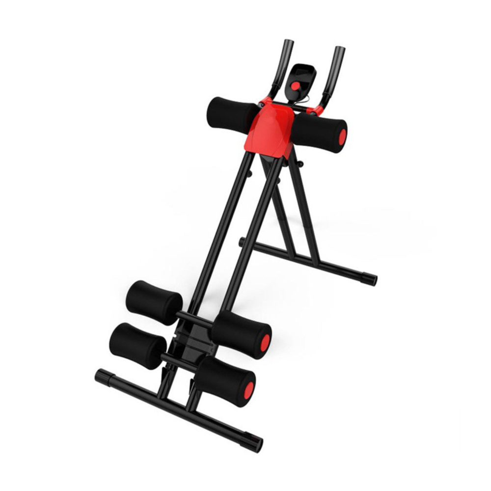 s-zoom.filetakealot-90333271-1.png Abdominal Cruncher Glider Fitness Machine Exercise Gym Trainer Roller - Image 1