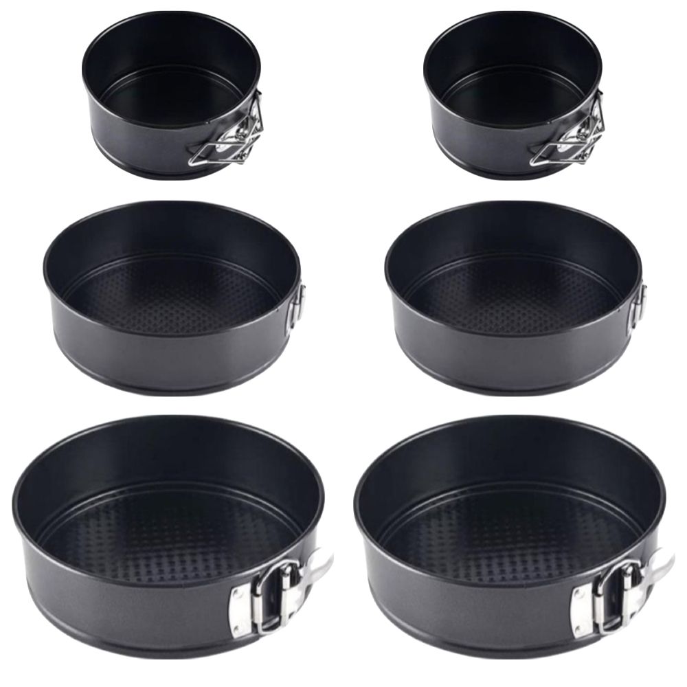 s-zoom.filetakealot-90352108-1.jpg Kitchen Baking Non Stick Cake Pan Set of 6 Jumbo Pack - Image 1