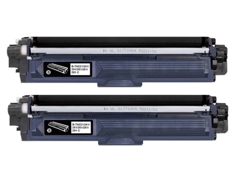 s-zoom.filetakealot-90459786-1.jpg Compatible Brother TN261 / 261 Black Twin Set - Image 1