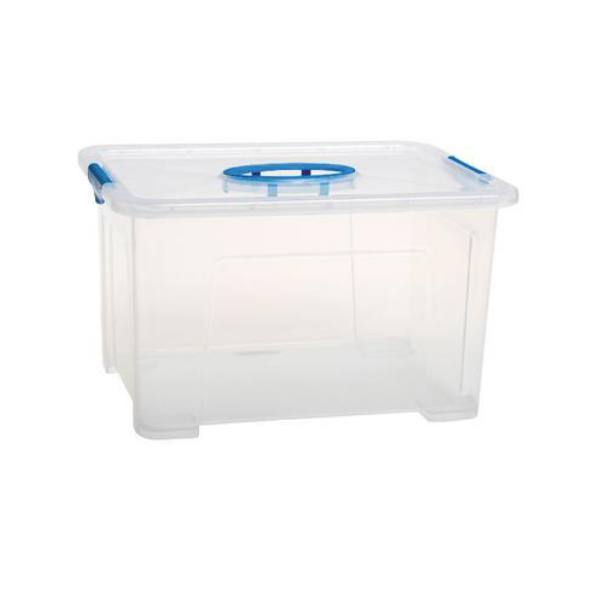 s-zoom.filetakealot-90612384-1.png SD Homeware- Clear Storage Containers 9.5L - Image 1