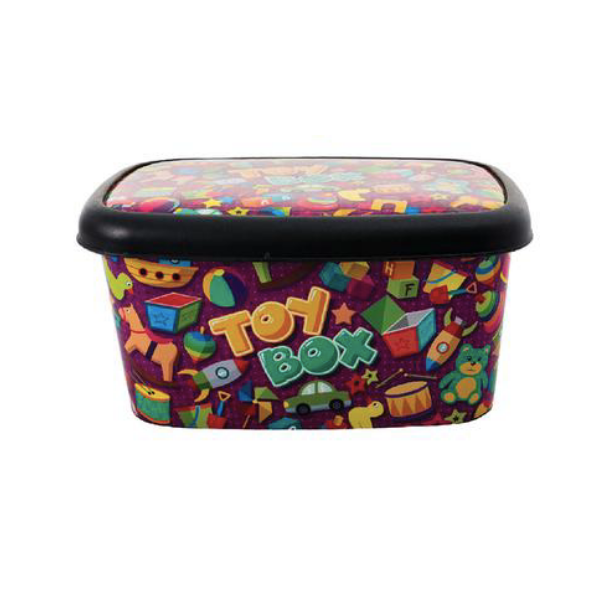 s-zoom.filetakealot-90612391-1.png SD Homeware- Decorated Storage Box 50L - Image 1