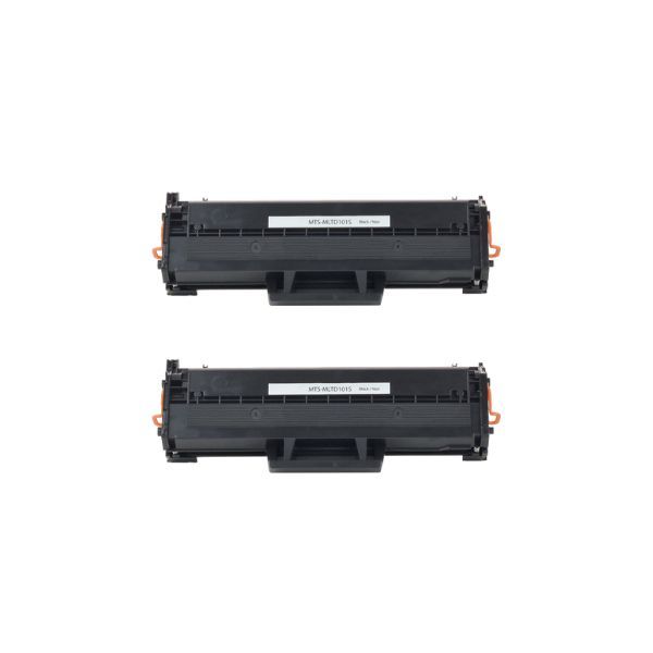 s-zoom.filetakealot-91257040-1.jpg Inksaver Samsung D101S / MLT-D101S / 101S Pack of 2 Compatible Black Toners - Image 1