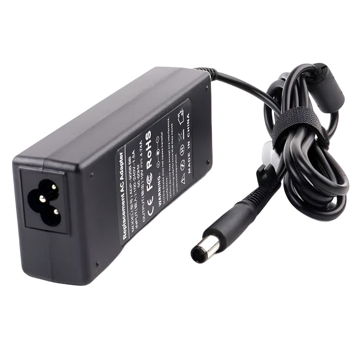 s-zoom.filetakealot-91446125-1.jpg Laptop Charger Power Adapter For HP Laptops Big pin 19v - 4.7A-Black - Image 1