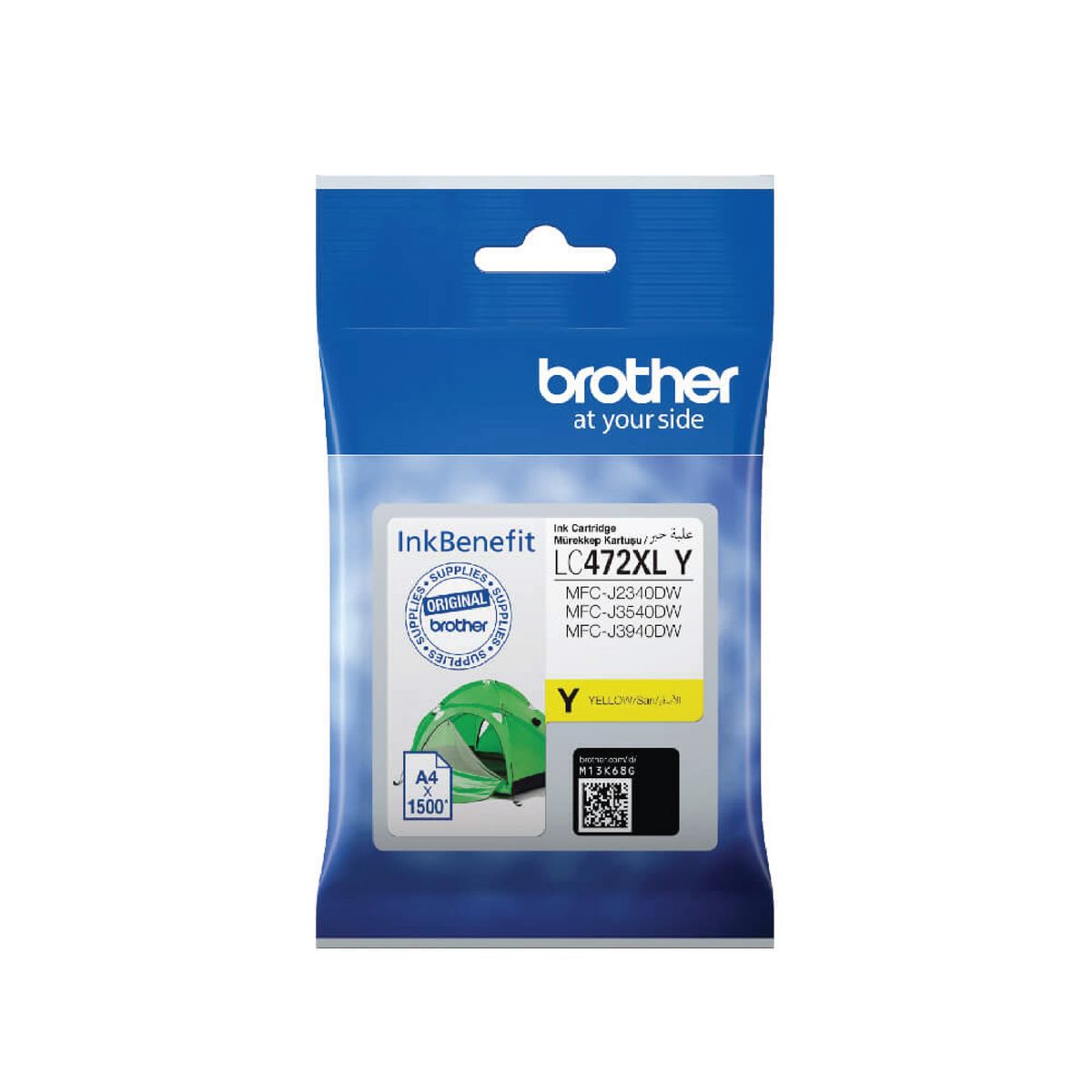 s-zoom.filetakealot-91570636-1.jpg Brother LC472XL-Y High Yield Yellow Ink Cartridge - Image 1