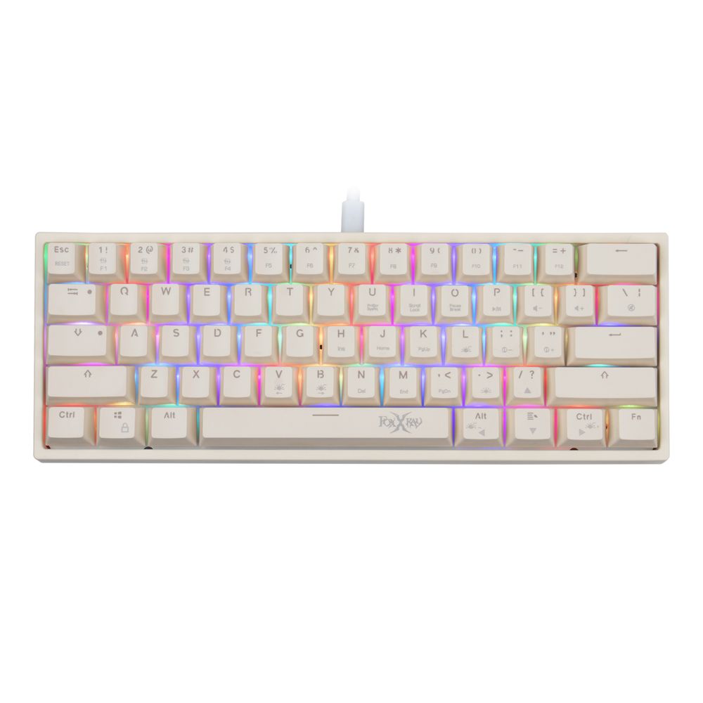 s-zoom.filetakealot-92348439-1.jpg Foxxray HKM-80 Chronus 60% Mechanical Gaming Keyboard - Image 1